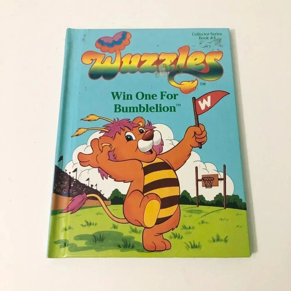 Vtg 1984 The Wuzzles Win One for Bumblelion  Hardcover Book